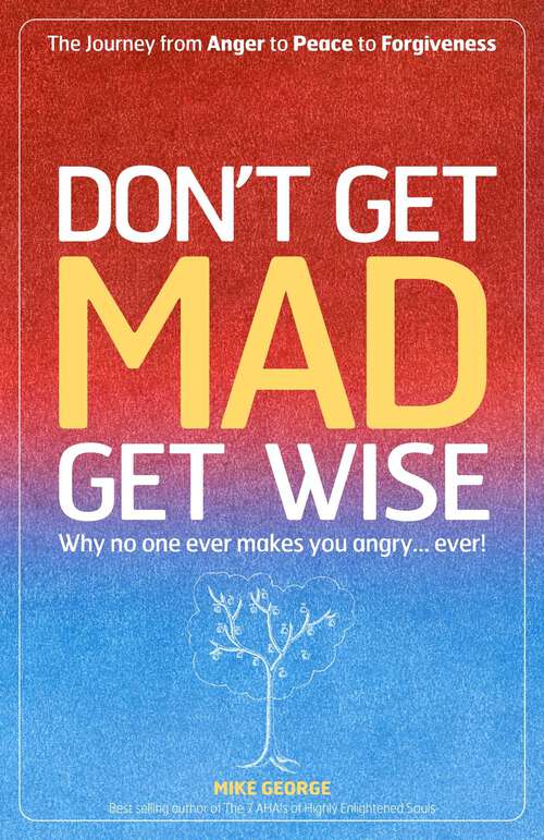 Book cover of Don't Get MAD Get Wise: Why No One Ever Makes You Angry, Ever!