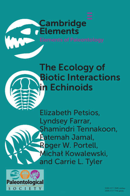 Book cover of Elements of Paleontology: The Ecology of Biotic Interactions