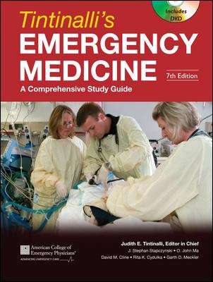 Tintinalli's Emergency Medicine: A Comprehensive Study Guide (7th Edition)