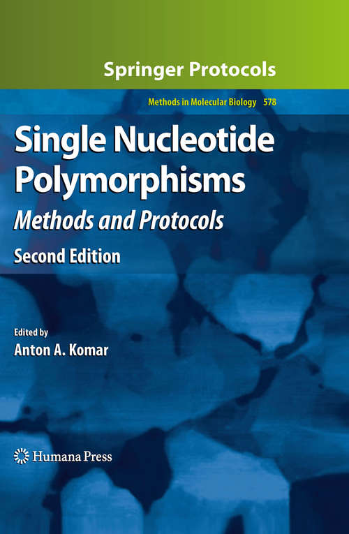 Cover image of Single Nucleotide Polymorphisms