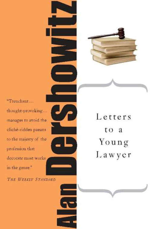 Book cover of Letters to a Young Lawyer