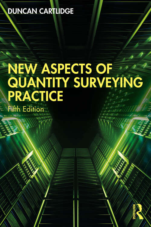 Book cover of New Aspects of Quantity Surveying Practice (5)