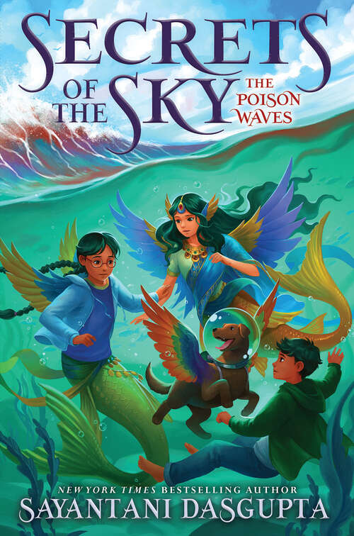 Book cover of The Poison Waves (Secrets of the Sky)