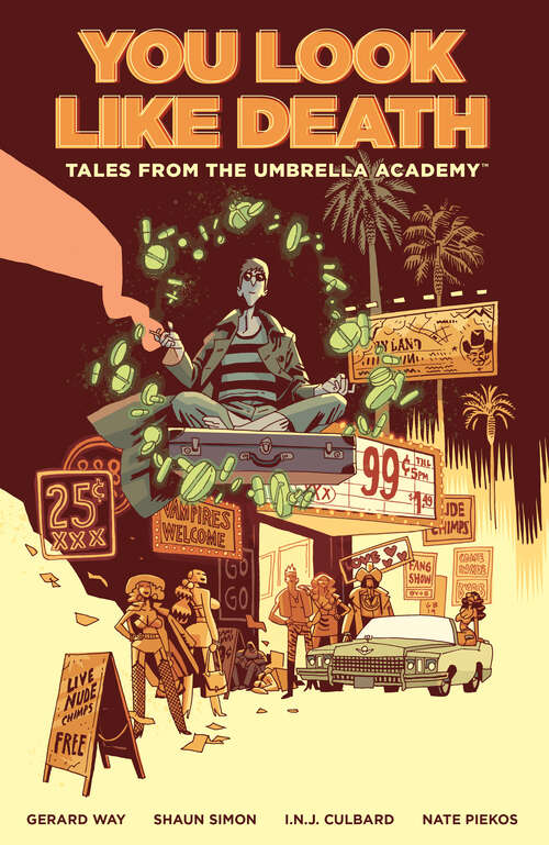 Book cover of Tales from the Umbrella Academy: You Look Like Death Volume 1