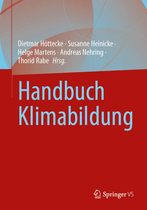 Book cover of Handbuch Klimabildung