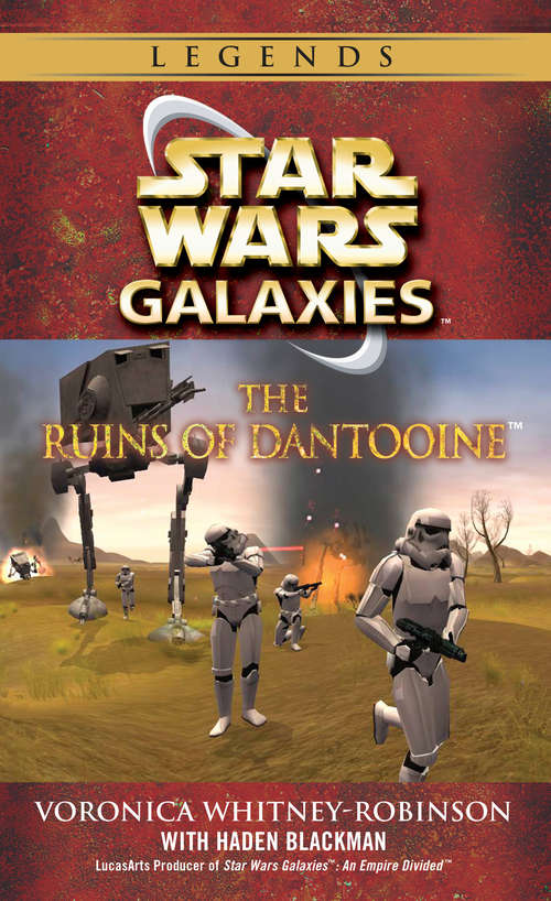 Book cover of Star Wars Galaxies: The Ruins of Dantooine
