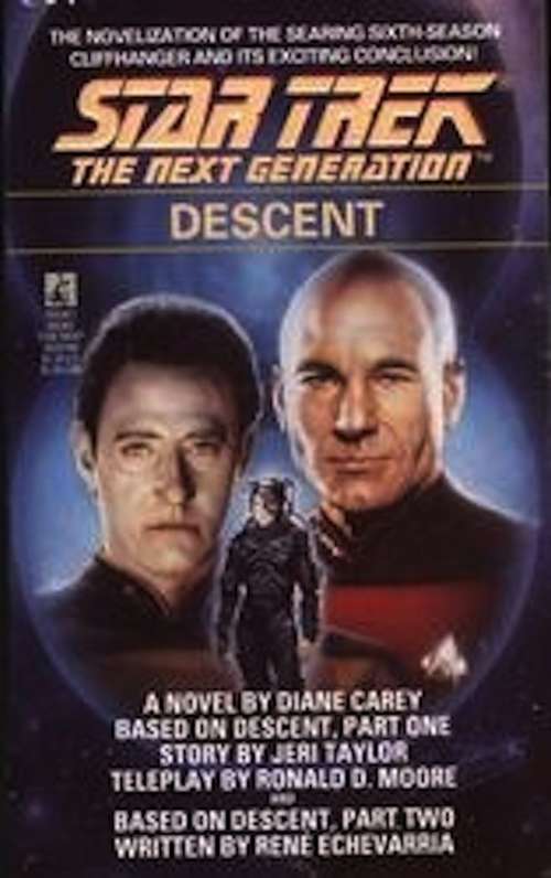 Book cover of Descent (Star Trek)