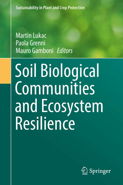 Book cover of Soil Biological Communities and Ecosystem Resilience