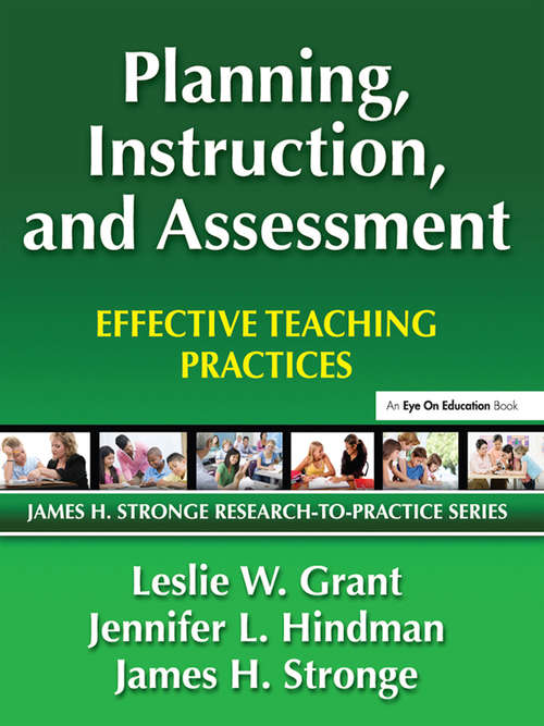 Book cover of Planning, Instruction, and Assessment: Effective Teaching Practices