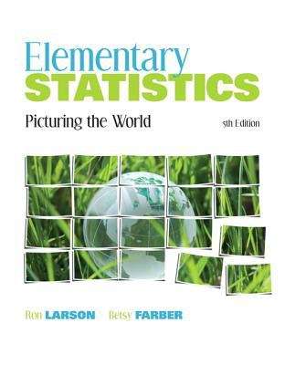 Book cover of Elementary Statistics: Picturing the World (Fifth Edition)