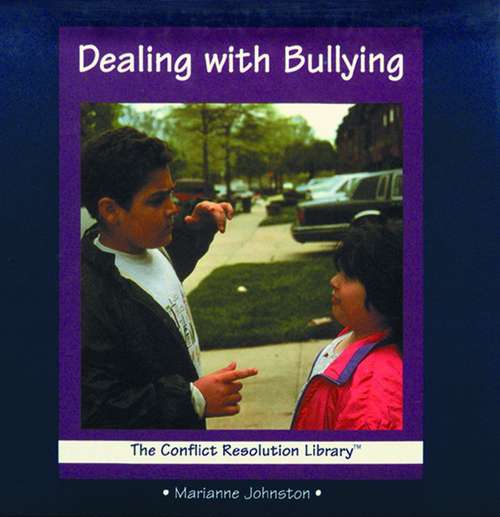 Book cover of Dealing With Bullying