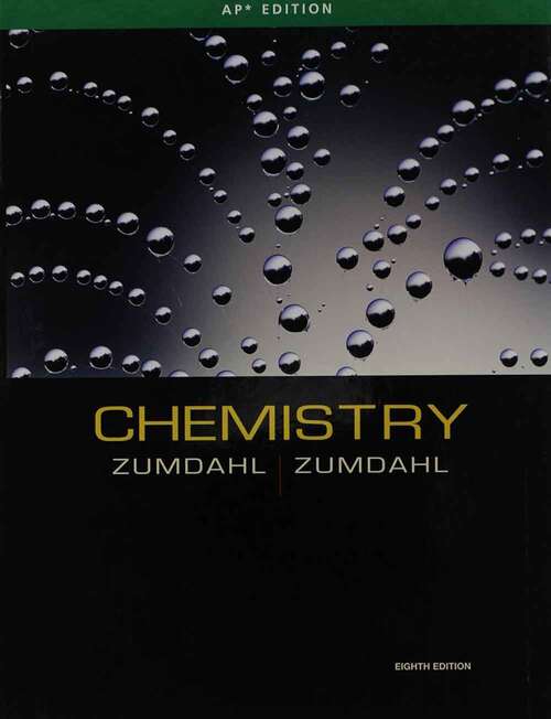 Book cover of Chemistry, AP* Edition