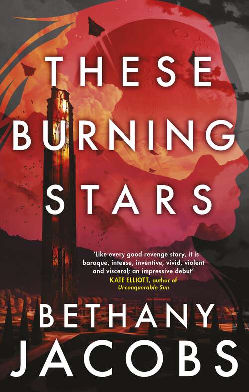 Book cover of These Burning Stars
