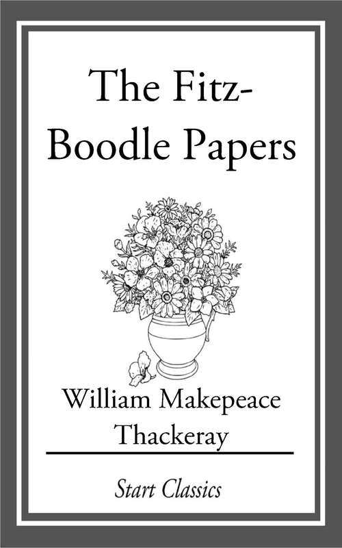 Book cover of The Fitz-Boodle Papers
