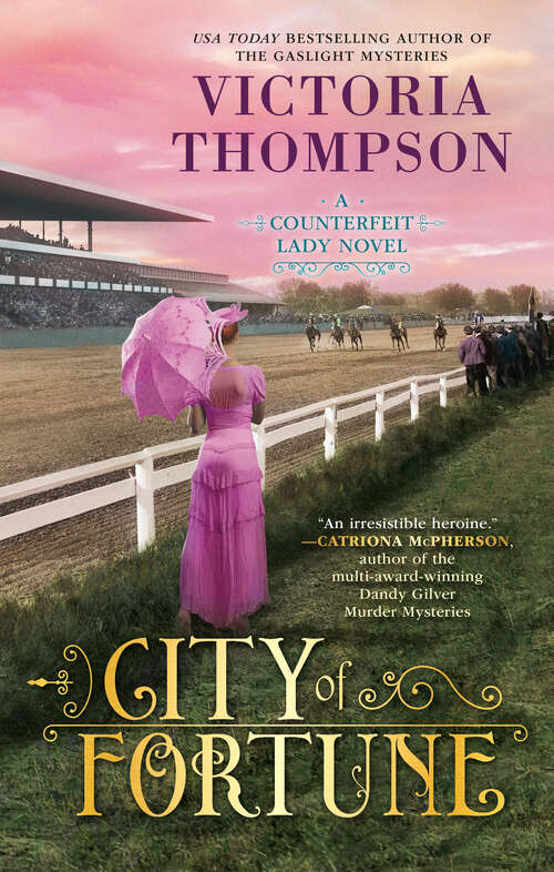 Book cover of City of Fortune (A Counterfeit Lady Novel #6)