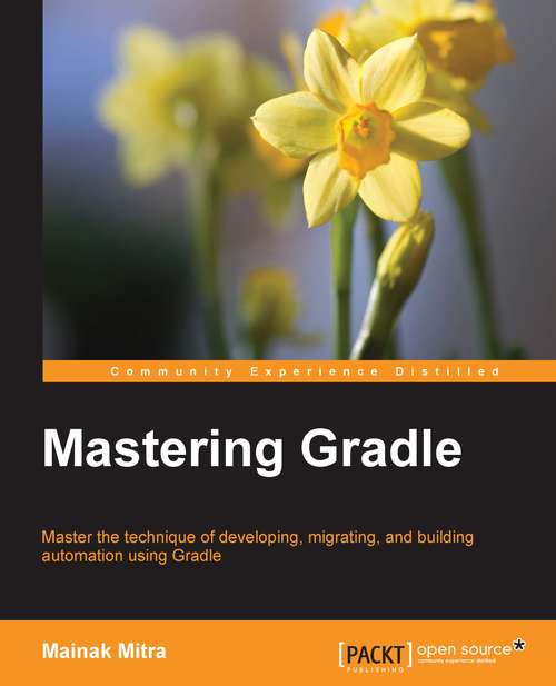 Book cover of Mastering Gradle