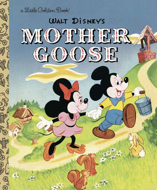 Book cover of Mother Goose (Little Golden Book)