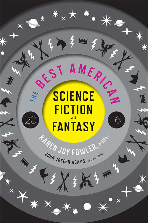 Book cover of The Best American Science Fiction and Fantasy 2016