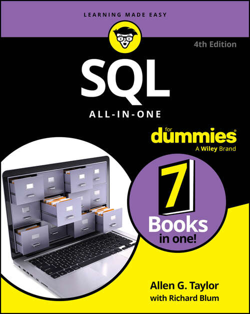 Book cover of SQL All-in-One For Dummies (4)