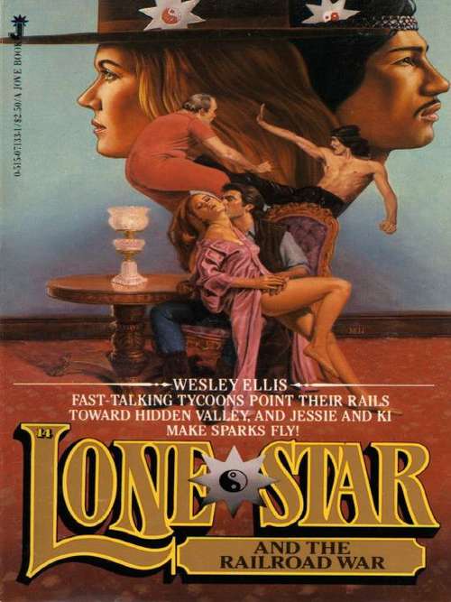 Book cover of Lonestar and the Railroad War (Lone Star #14)