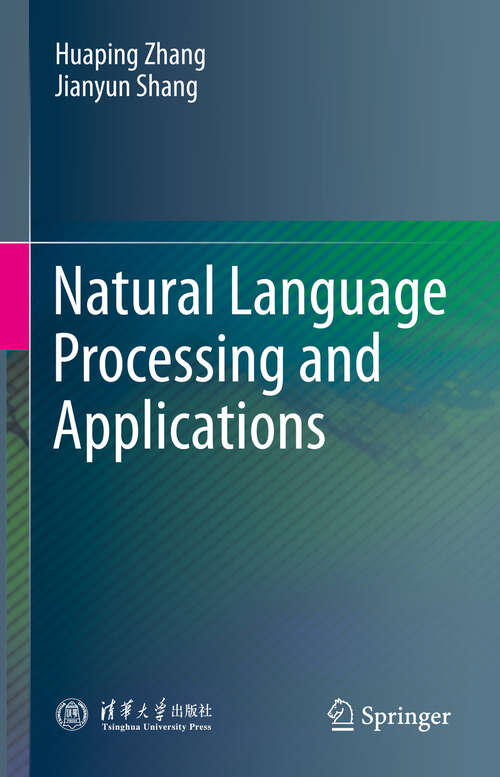 Book cover of Natural Language Processing and Applications