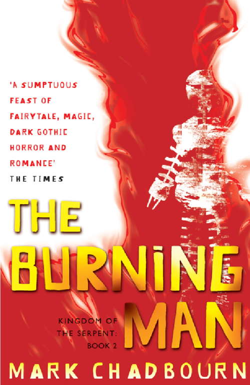 Book cover of The Burning Man: Kingdom of the Serpent: Book 2