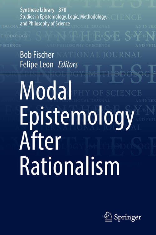 Book cover of Modal Epistemology After Rationalism