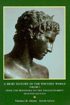Book cover of A Brief History of the Western World, Volume I: From the Beginning  to the Enlightenment (7th edition)