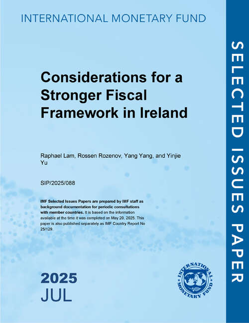 Book cover of Considerations for a Stronger Fiscal Framework in Ireland