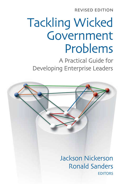 Book cover of Tackling Wicked Government Problems