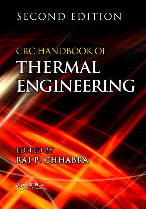 Book cover of CRC Handbook of Thermal Engineering (2) (Mechanical and Aerospace Engineering Series)