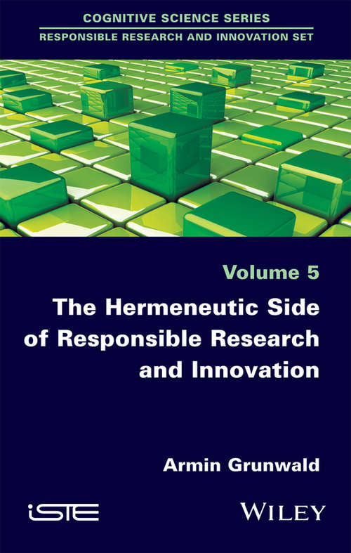 Book cover of The Hermeneutic Side of Responsible Research and Innovation