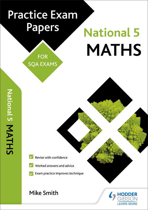 Book cover of National 5 Maths: Practice Papers for SQA Exams