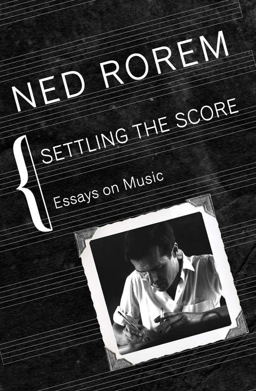 Book cover of Settling the Score