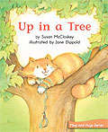 Book cover of Up in a Tree (Fountas & Pinnell LLI Green: Level D, Lesson 43)
