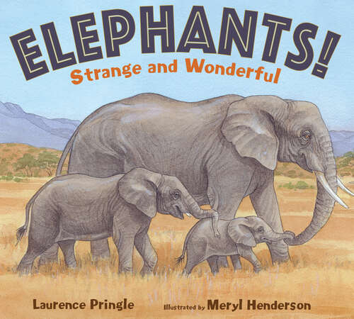 Book cover of Elephants! (Strange and Wonderful)