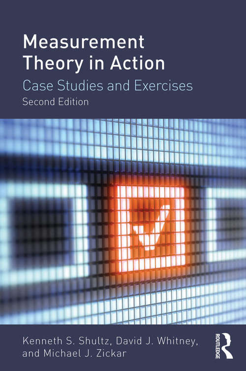 Book cover of Measurement Theory in Action: Case Studies and Exercises, Second Edition (2)