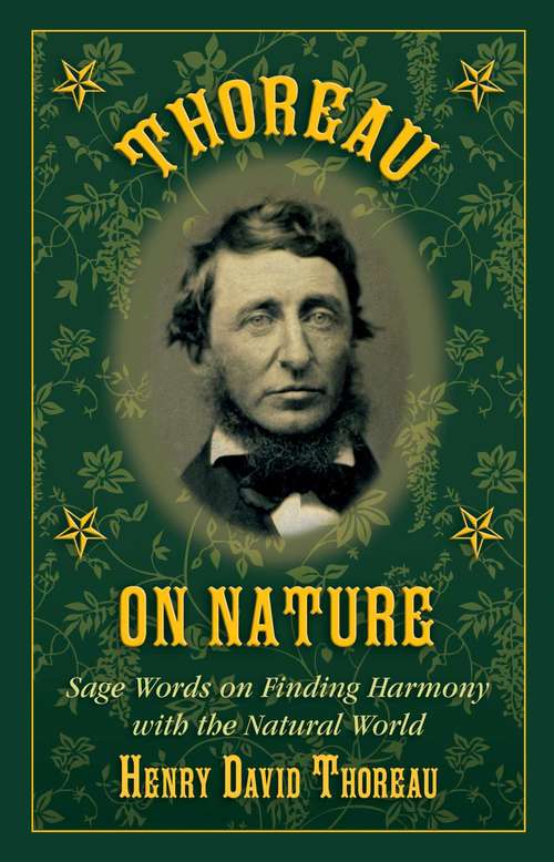 Book cover of Thoreau on Nature