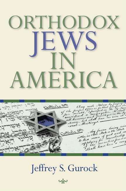 Book cover of Orthodox Jews in America