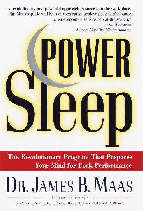 Book cover of Power Sleep: The Revolutionary Program That Prepares Your Mind for Peak Performance