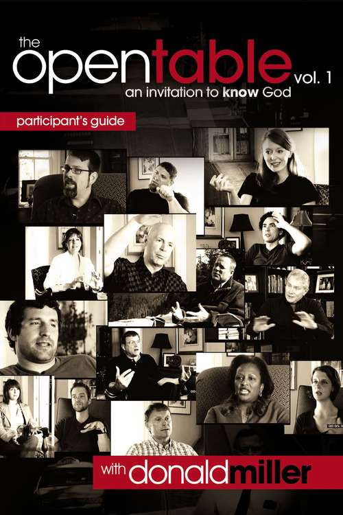 Book cover of The Open Table ParticipantÆs Guide, Vol. 1: An Invitation to Know God