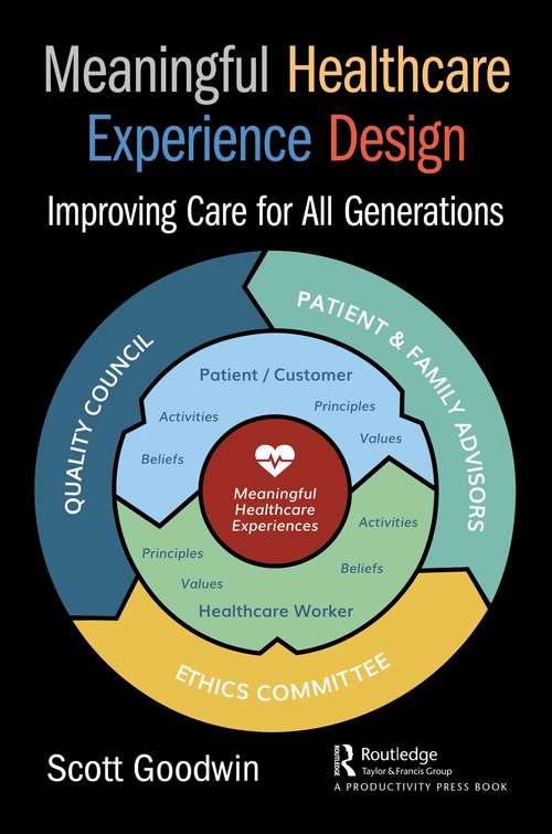 Book cover of Meaningful Healthcare Experience Design: Improving Care for All Generations