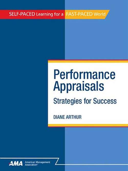 Book cover of Performance Appraisals: Strategies for Success
