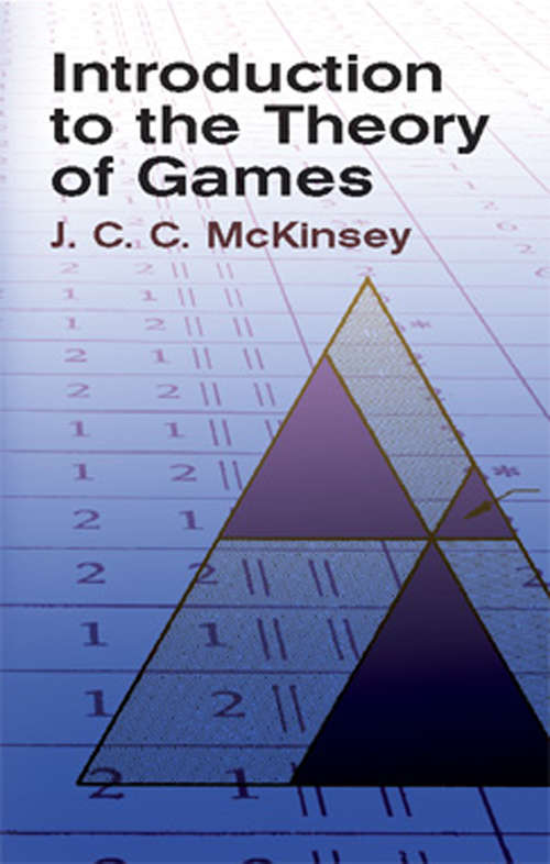 Introduction to the Theory of Games (Dover Books on Mathematics)