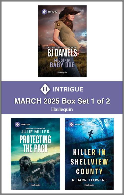 Book cover of Harlequin Intrigue March 2025 - Box Set 1 of 2 (Original)