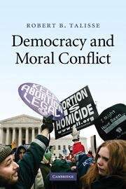 Book cover of Democracy and Moral Conflict