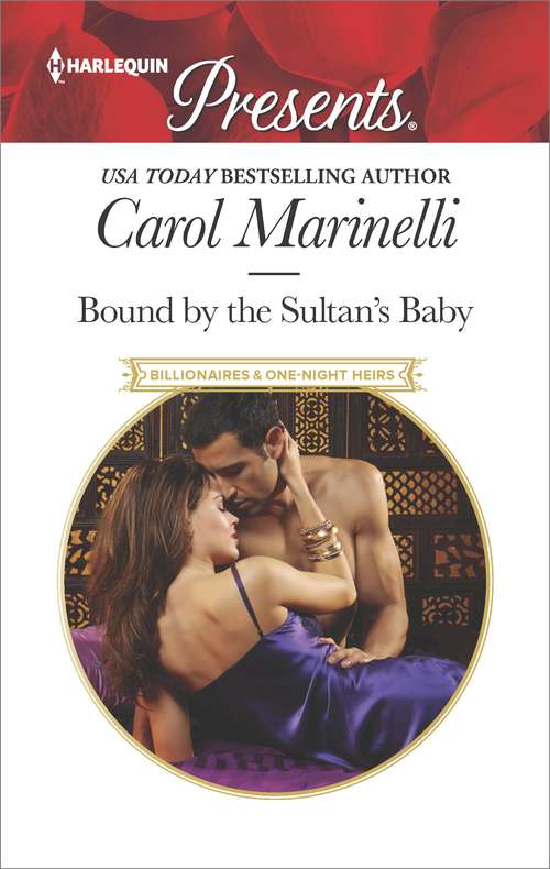 Book cover of Bound by the Sultan's Baby