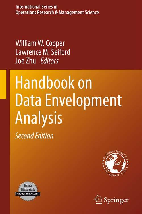 Handbook on Data Envelopment Analysis