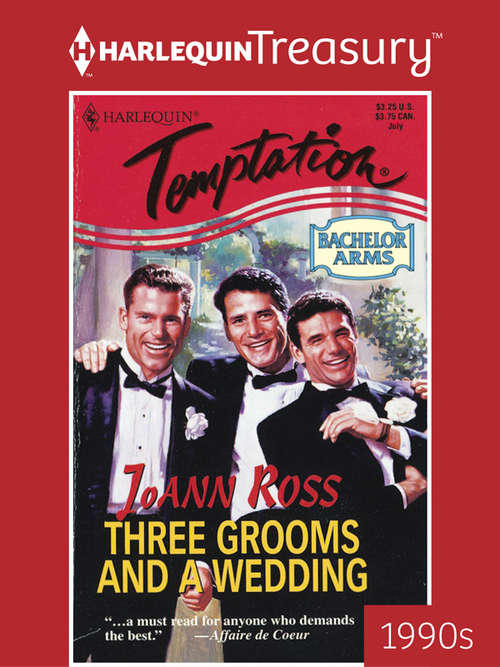 Book cover of Three Grooms and a Wedding