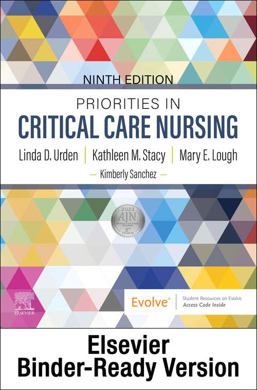 Book cover of Priorities in Critical Care Nursing (Ninth Edition)